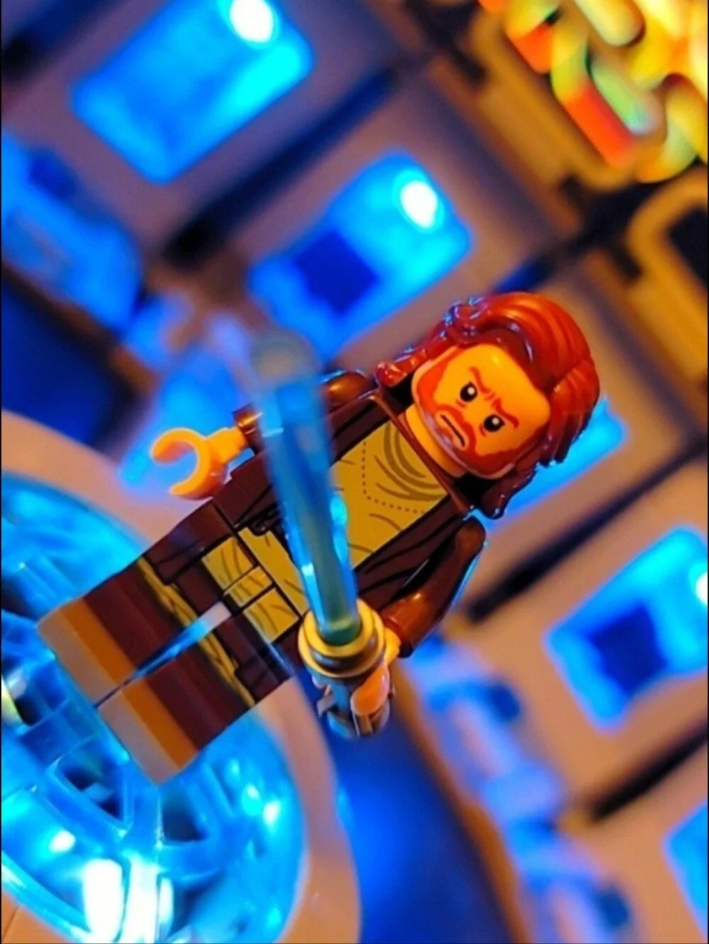 Star Wars Obi Wan Kenobi Minifigure Lego Compatible